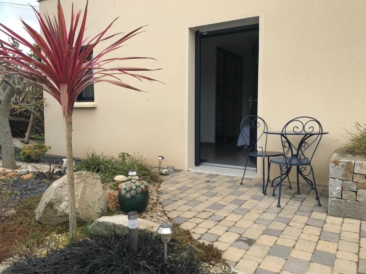 Bed and Breakfast Les Sables Santec Esterno foto