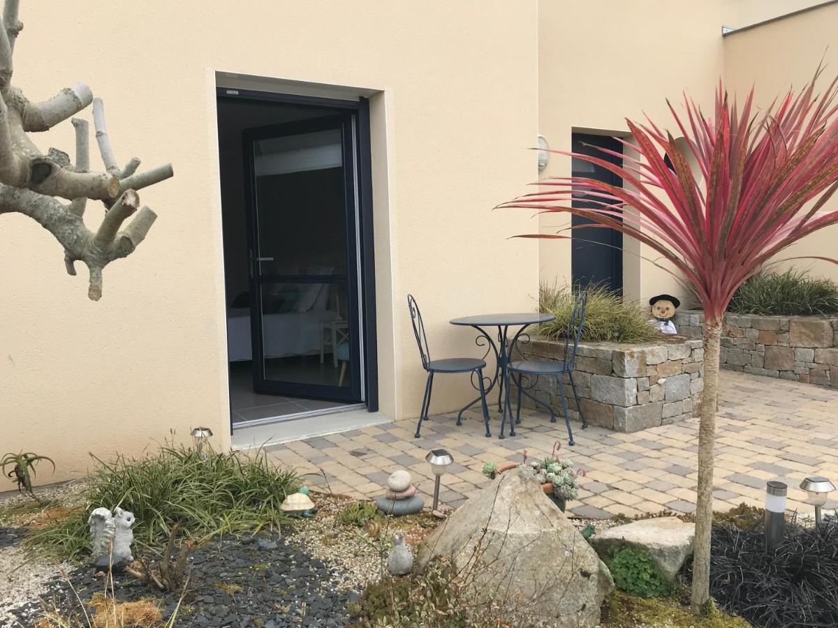 Bed and Breakfast Les Sables Santec Esterno foto