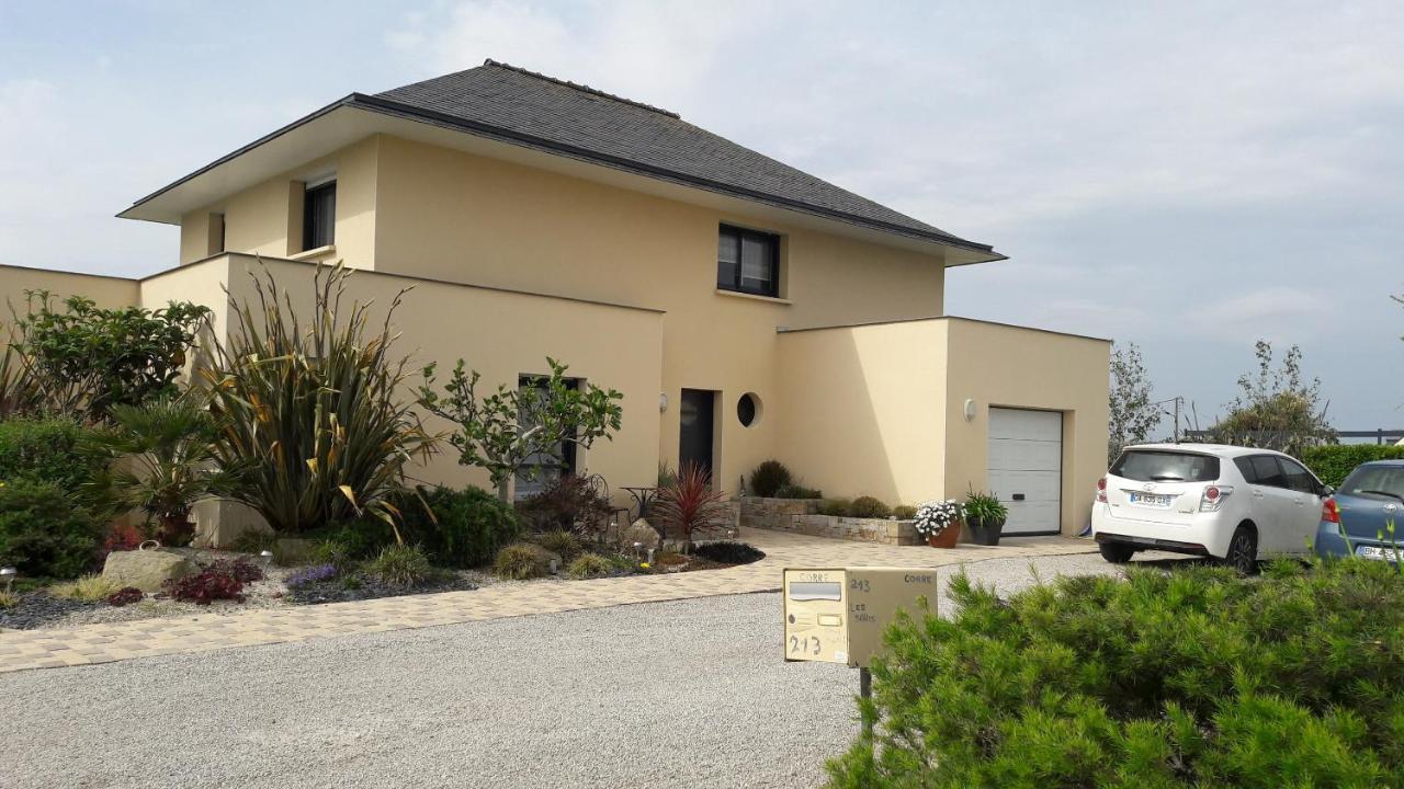 Bed and Breakfast Les Sables Santec Esterno foto